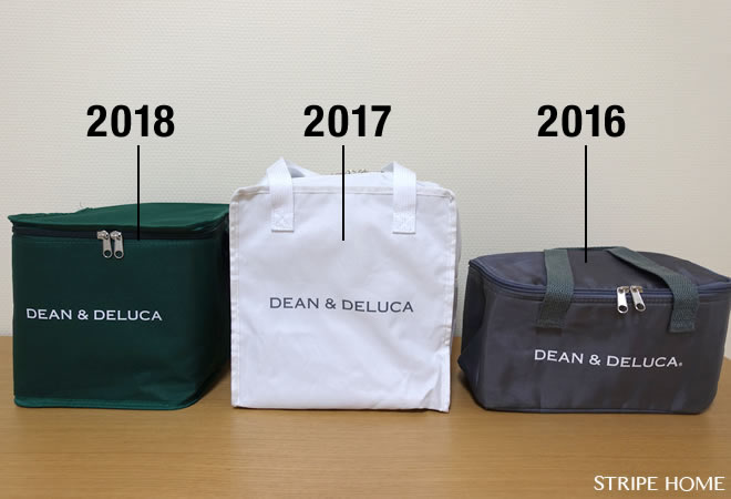 GLOW2018年8月号付録DEAN&DELUCAのグリーン保冷バッグのブログ画像